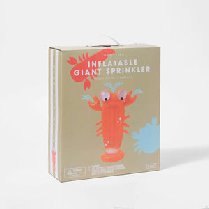 Sunnylife - Sonny el Cangrejo Rociador Inflable y Tumbona