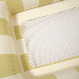 Sunnylife - Casa Sand Stripe Colchoneta Hinchable Doble para Piscina y Playa