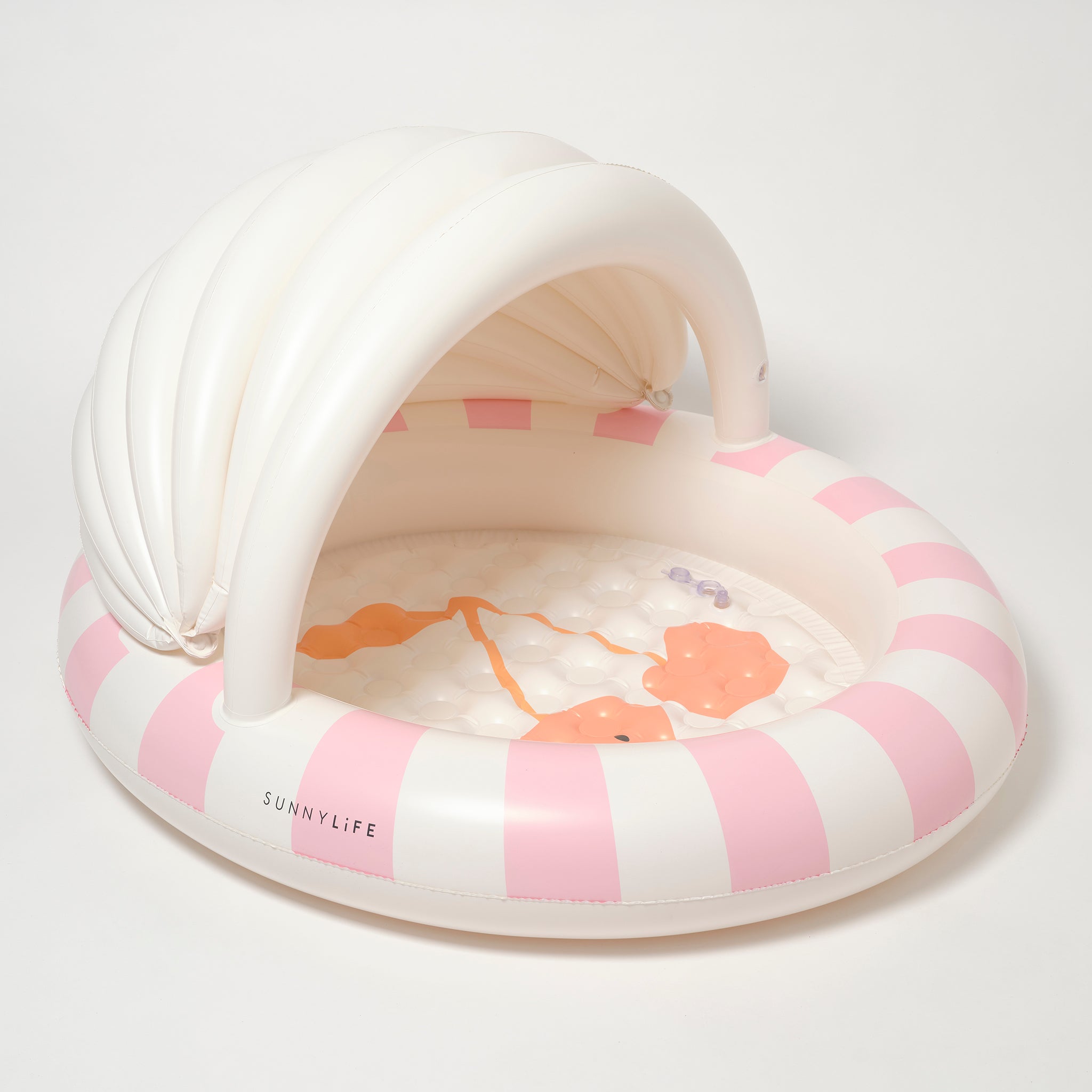 Sunnylife - Piscina Infantil con Parasol Cotton Candy