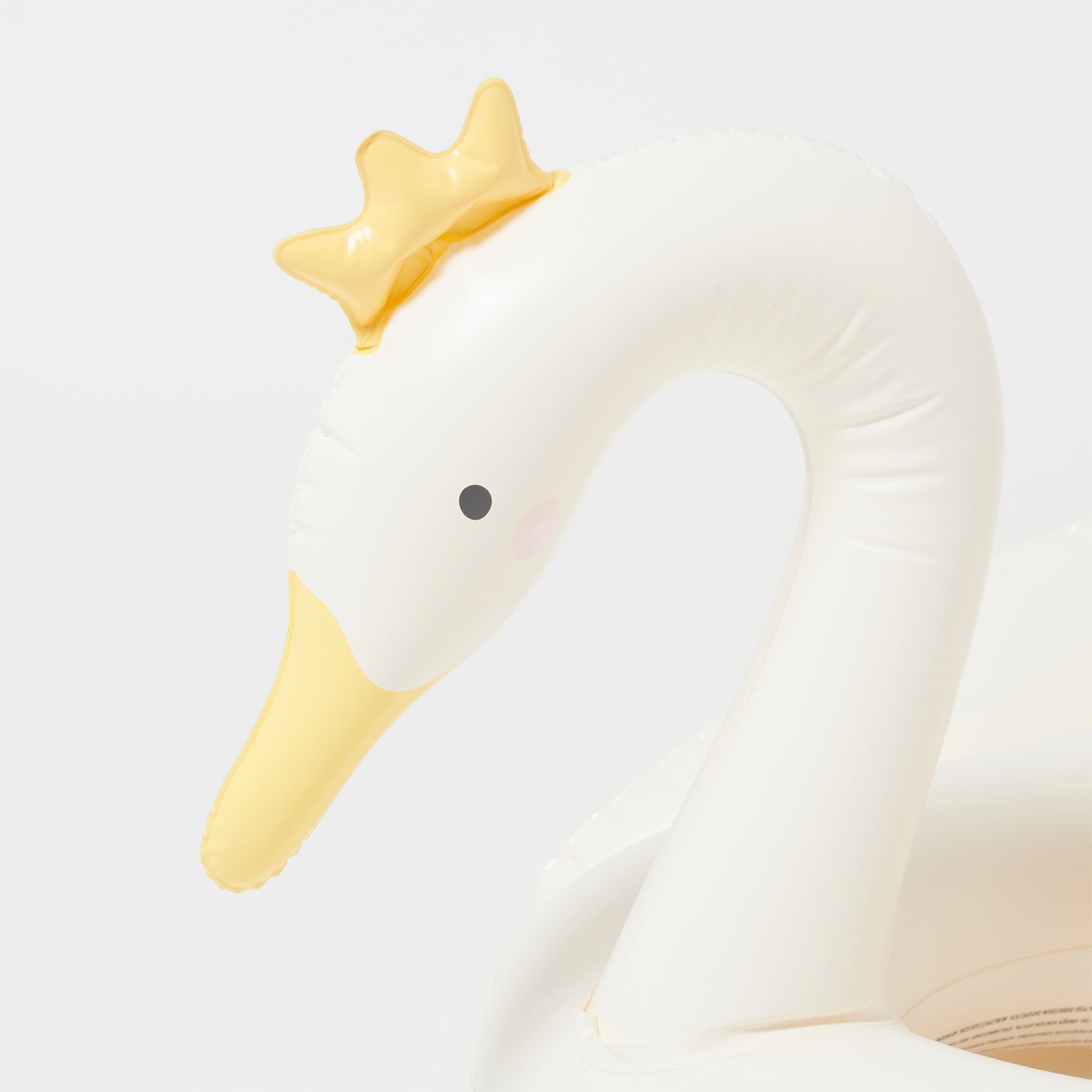 Sunnylife - Flotador Hinchable Infantil de Piscina y Playa Cisne Princesa