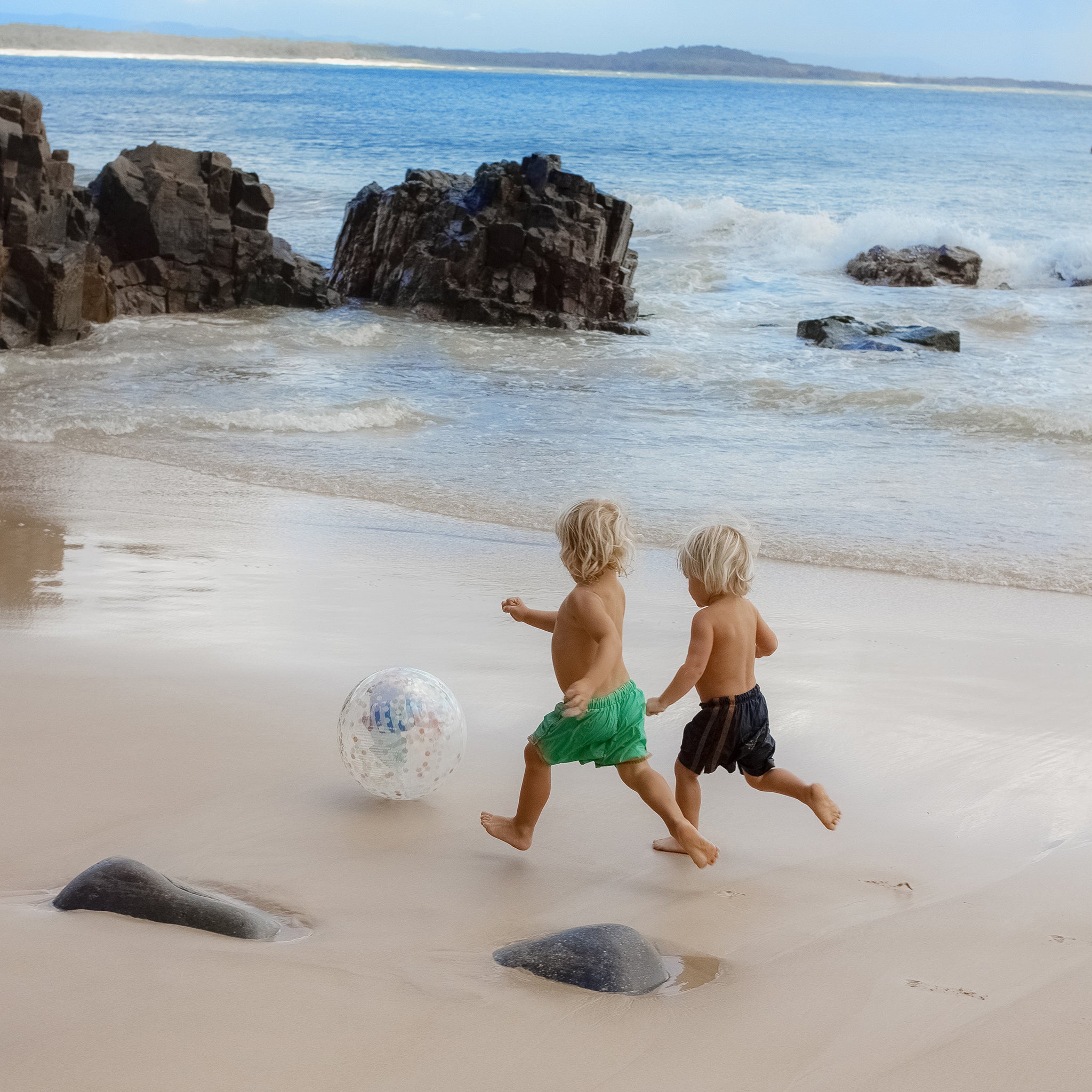 Sunnylife - Balón de playa hinchable 3D Sammy Seagull