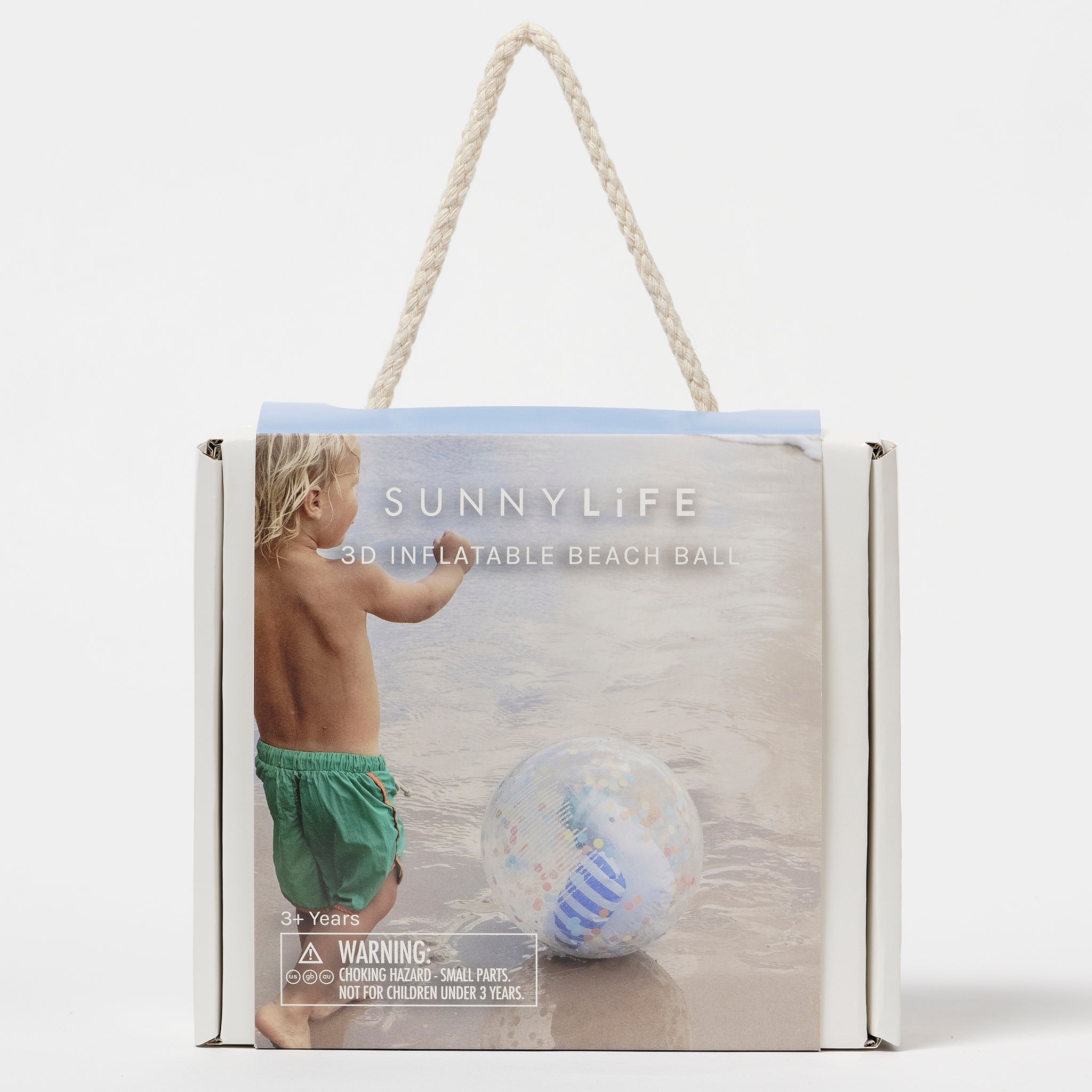 Sunnylife - Balón de playa hinchable 3D Sammy Seagull