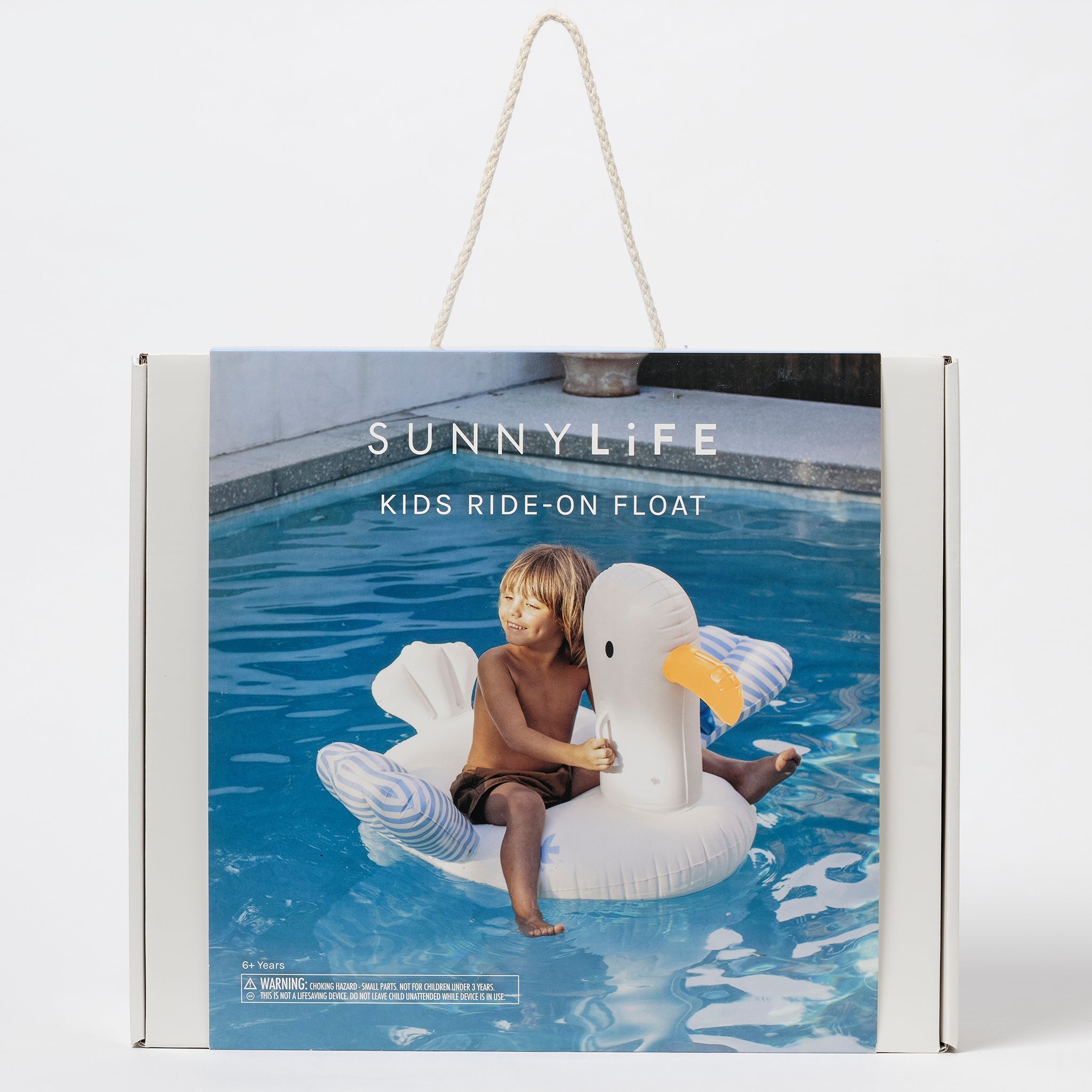 Sunnylife - Flotador inflable Sammy La Gaviota para piscina y mar