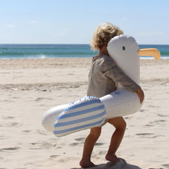 Sunnylife - Flotador Hinchable Infantil Sammy la Gaviota para Piscina y Playa