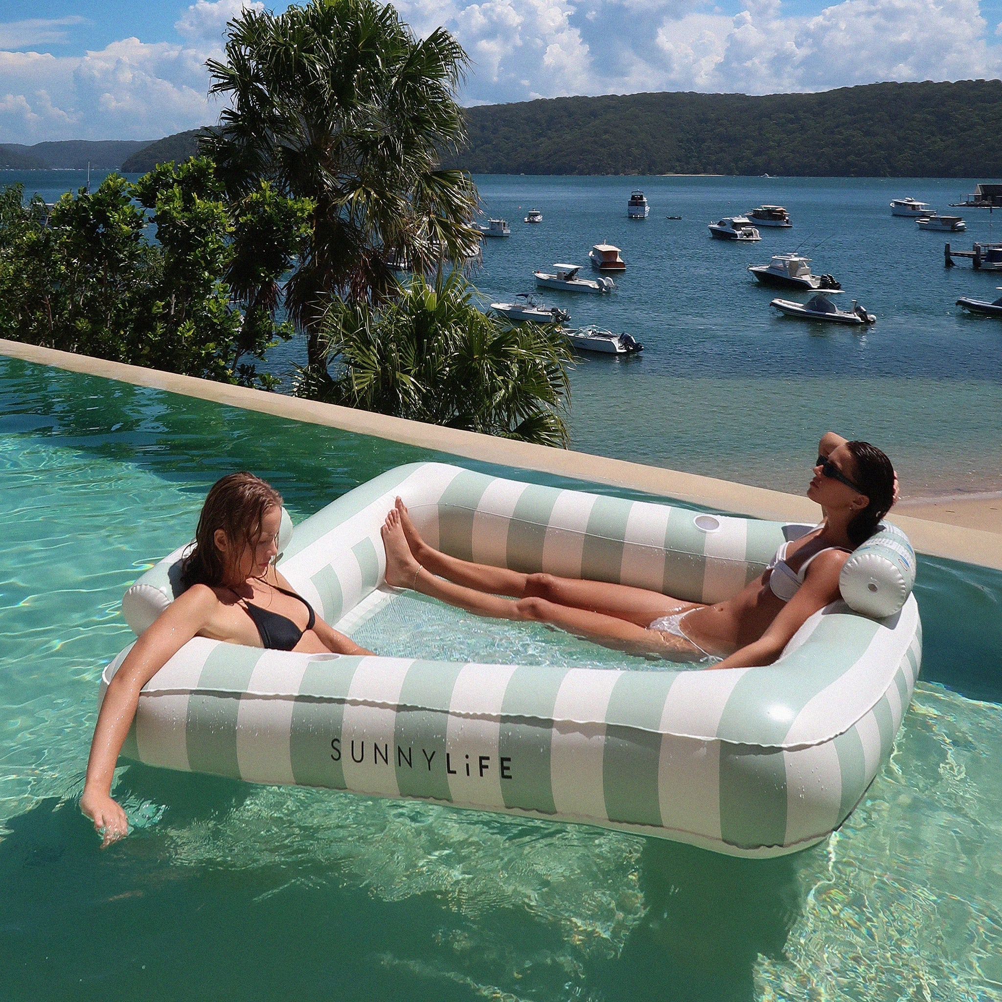 Sunnylife - Colchoneta Hinchable Doble Vacay Soft