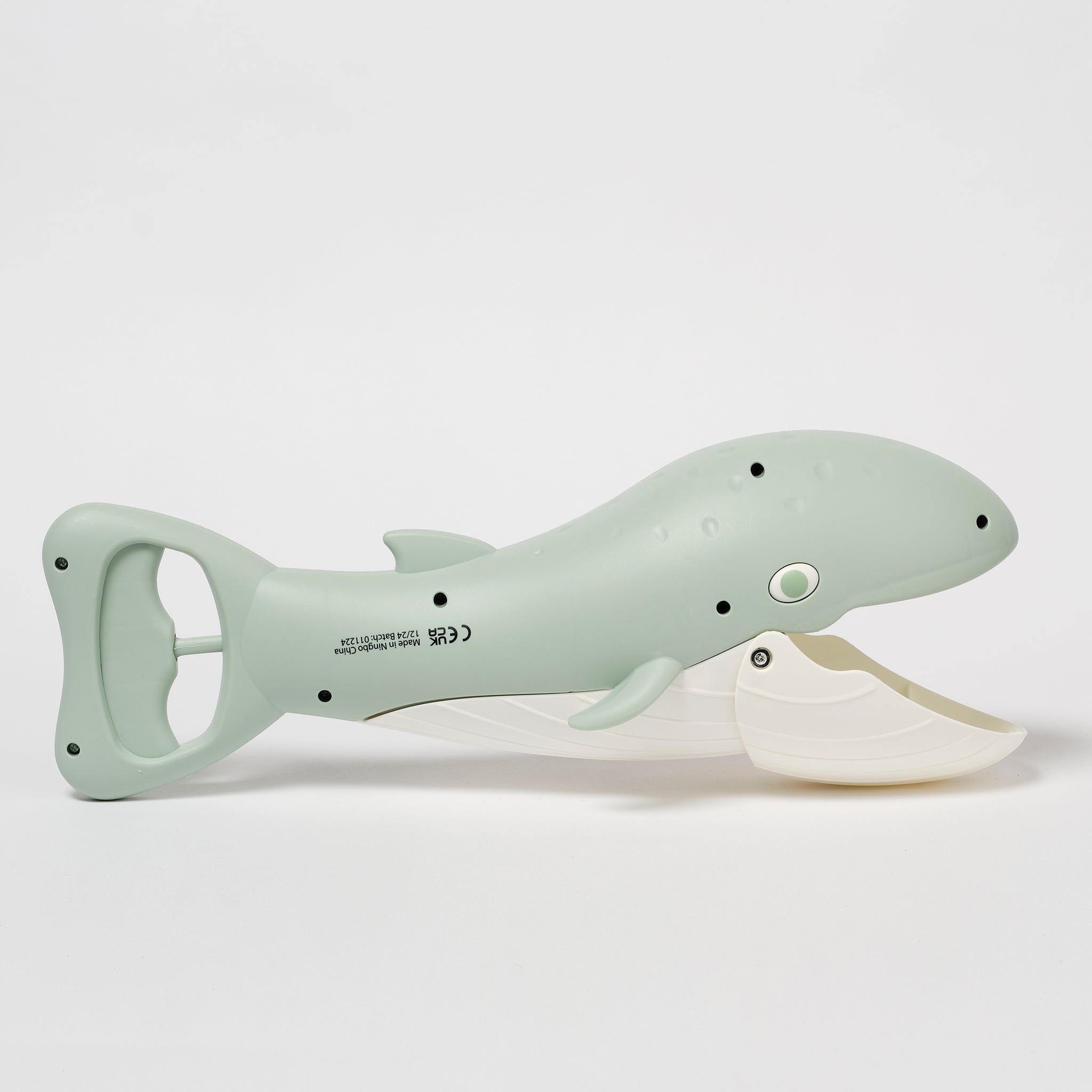 Sunnylife - Juguete de ballena verde para recoger arena
