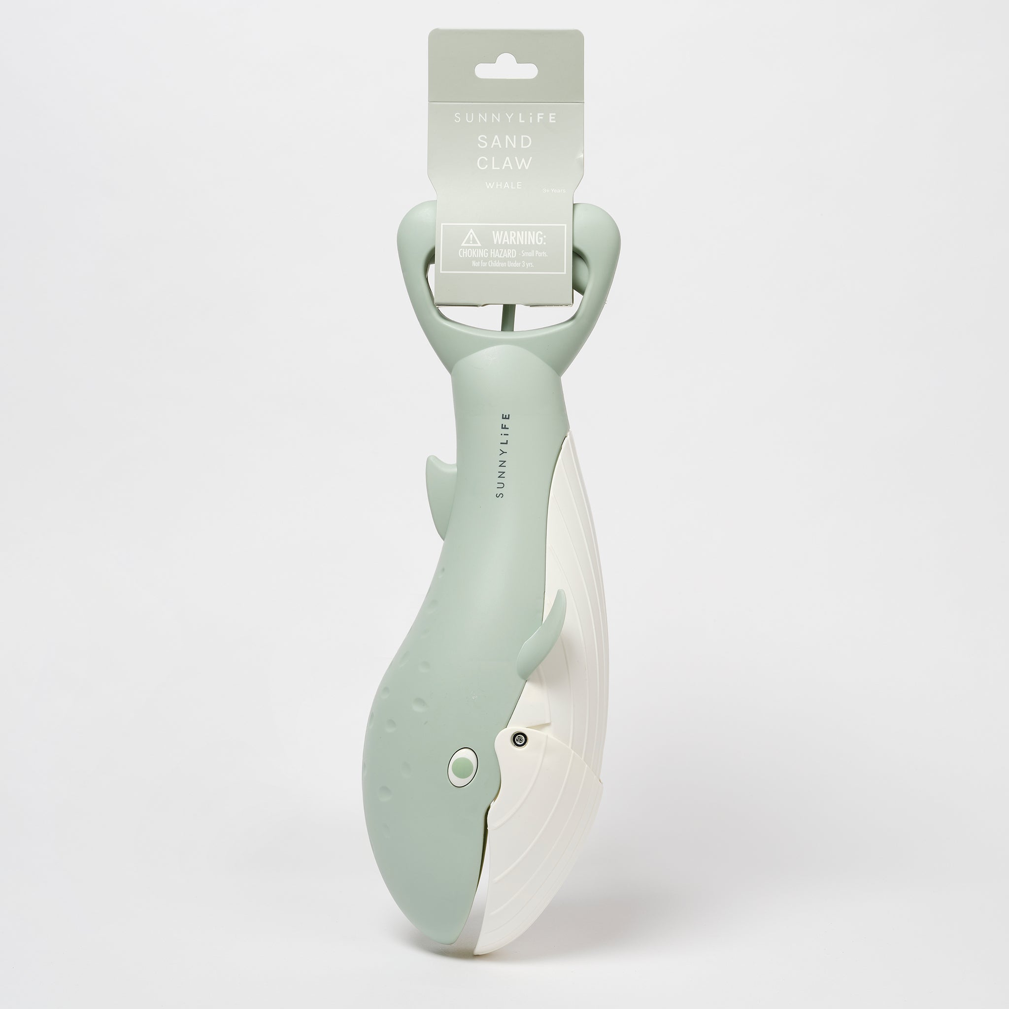 Sunnylife - Juguete de ballena verde para recoger arena