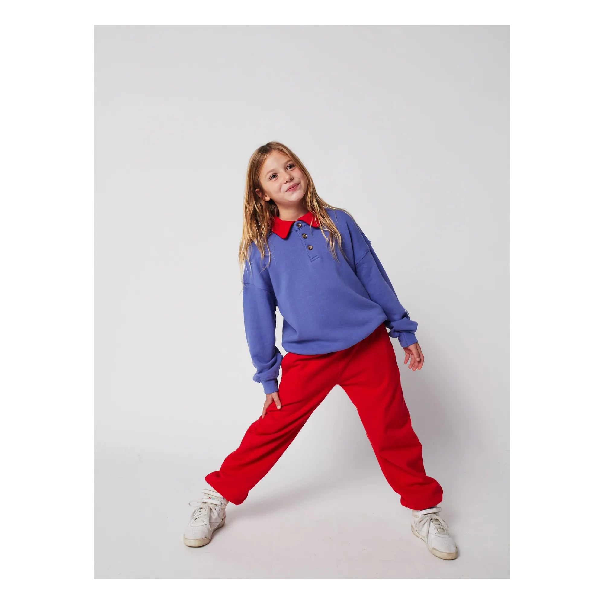 Bobo Choses - Polo de algodón orgánico | Ciruela