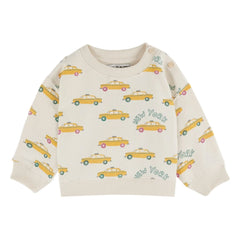 Emile et Ida - Sudadera Taxi de Algodón Orgánico | Crudo