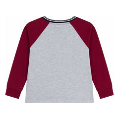 Petit Bateau - Sudadera de cuello redondo | Gris melange