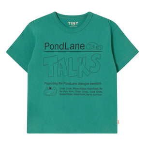 Tinycottons - Talks Camiseta Algodón orgánico | Verde