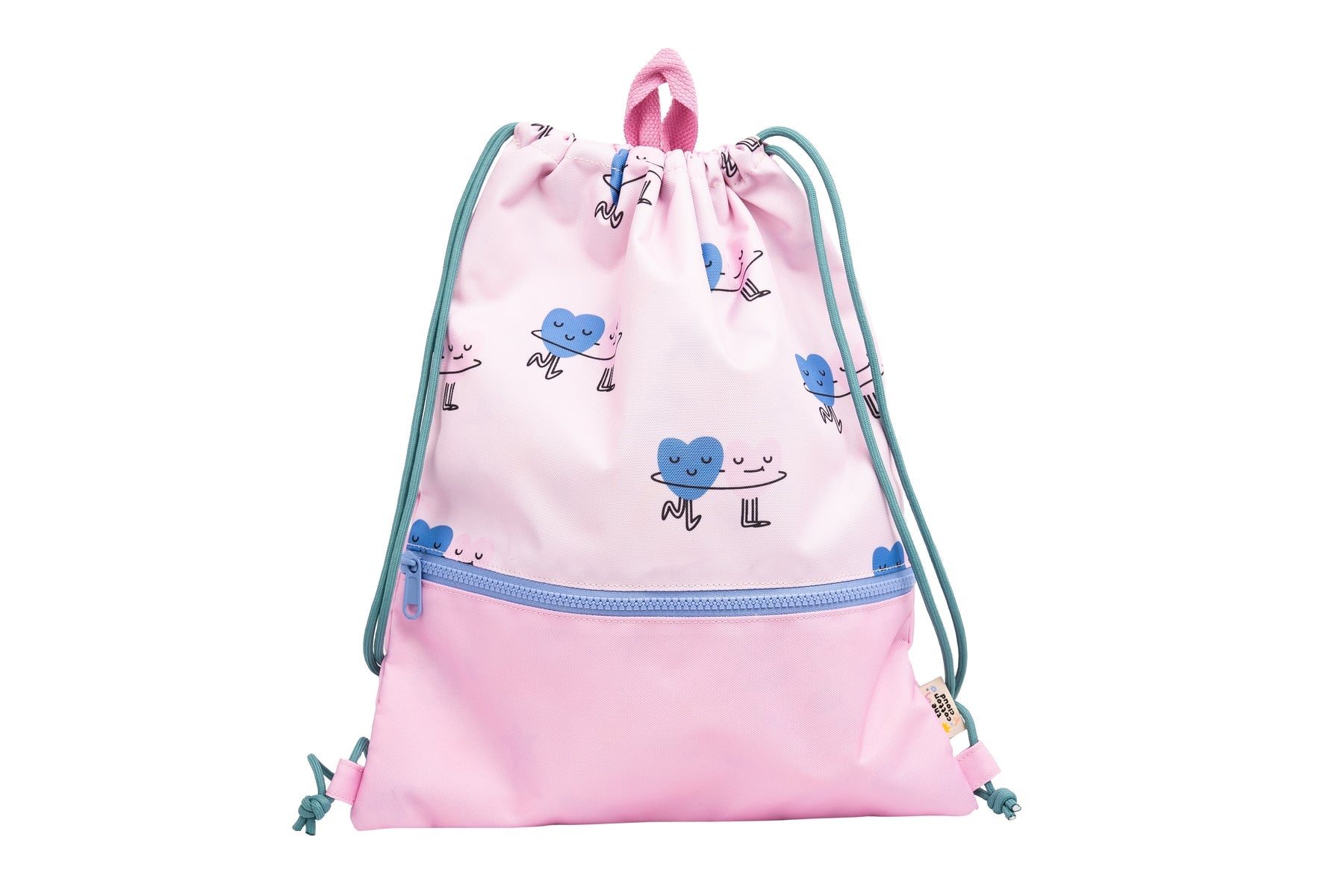 The Cotton Cloud - Dancing Hearts Mochila con cordón ajustable