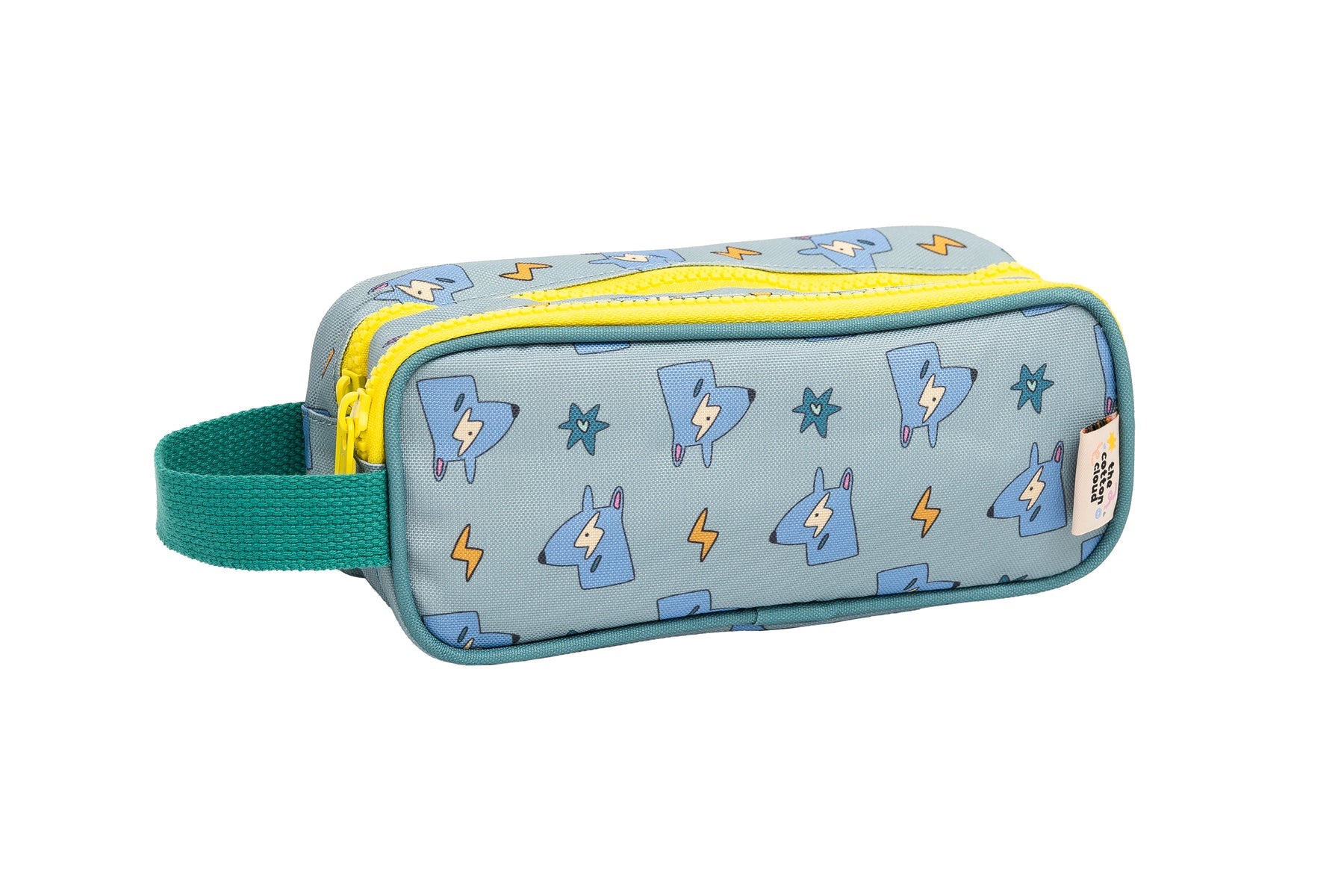 The Cotton Cloud - Estuche de lápices de doble ojo Funky Dogs