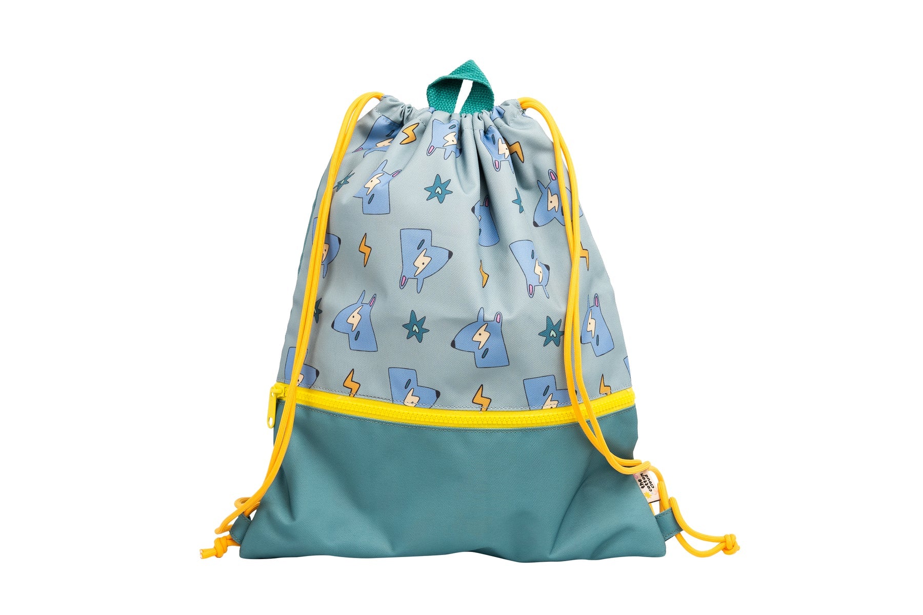 The Cotton Cloud - Mochila con cordón Funky Dogs