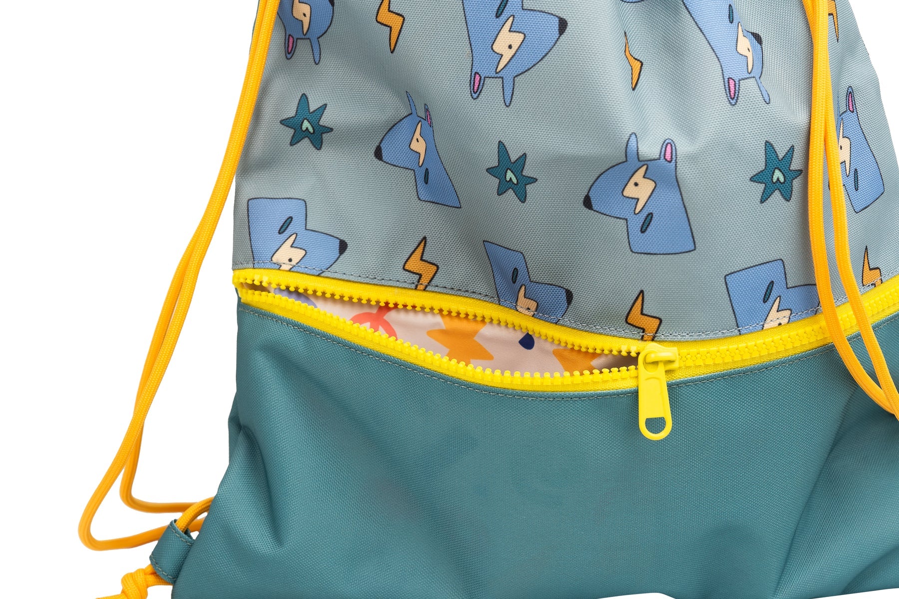 The Cotton Cloud - Mochila con cordón Funky Dogs