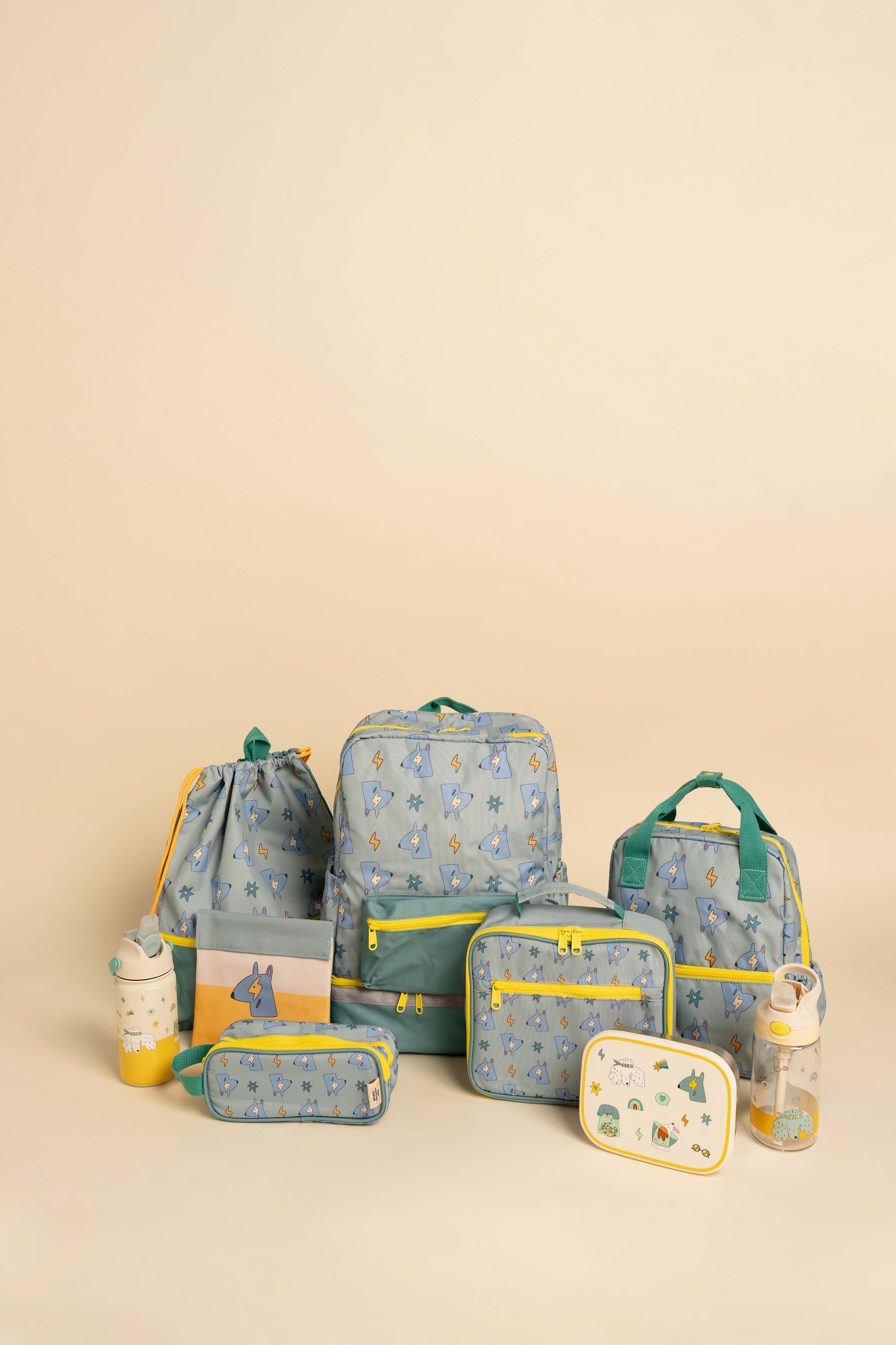 La Nube de Algodón - Mochila de guardería y preescolar Funky Dogs