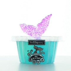 The Soap Story - Jabón Perfumado para Niños con Juguete de Sirena