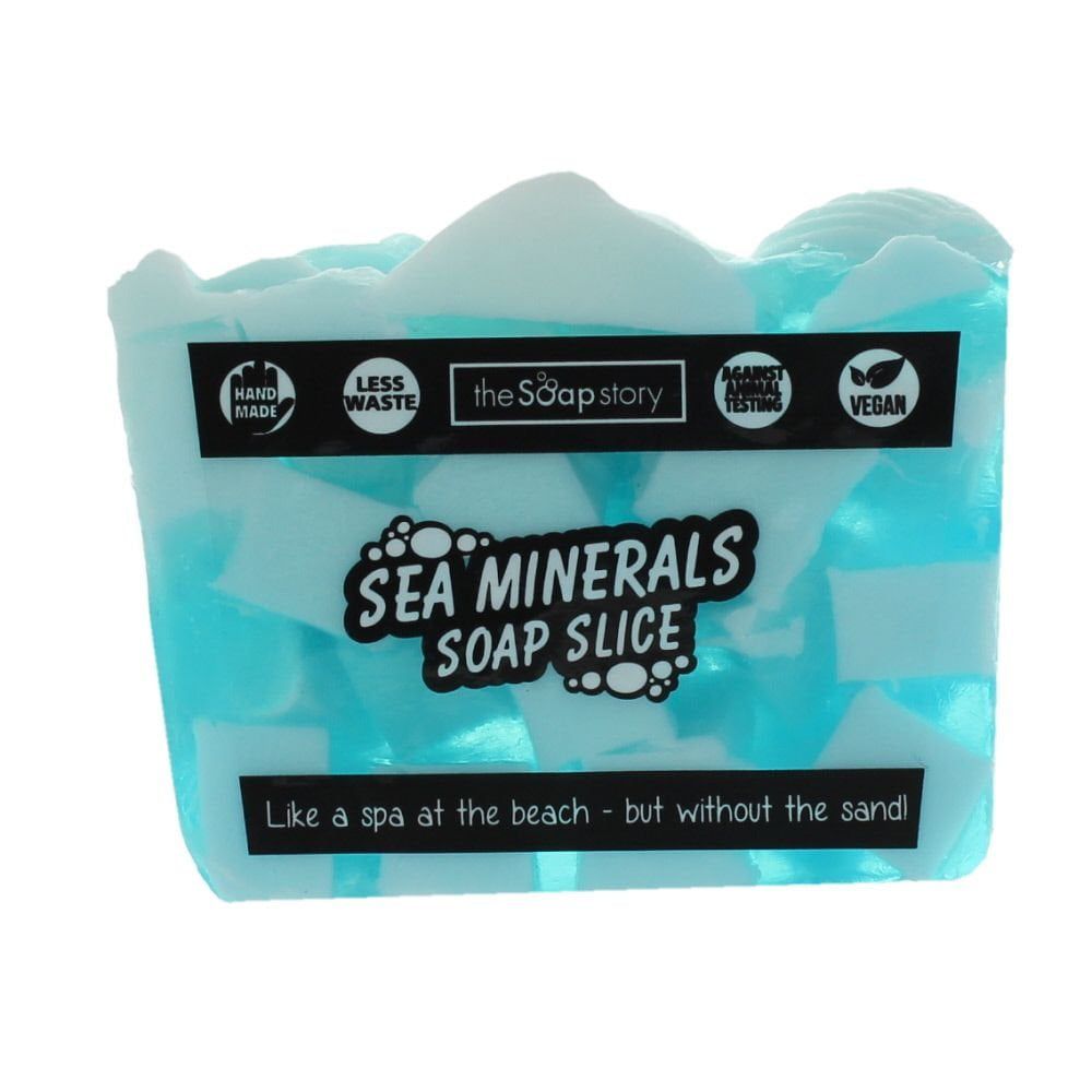 The Soap Story - Jabón en rodajas con minerales marinos 120g
