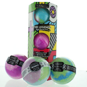 The Soap Story - Bombas de Baño Perfumadas Legends