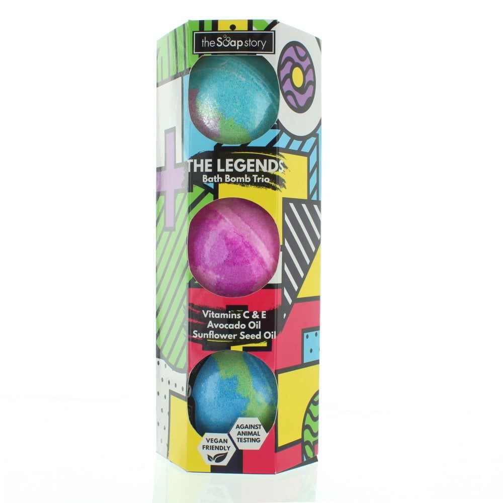 The Soap Story - Bombas de Baño Perfumadas Legends