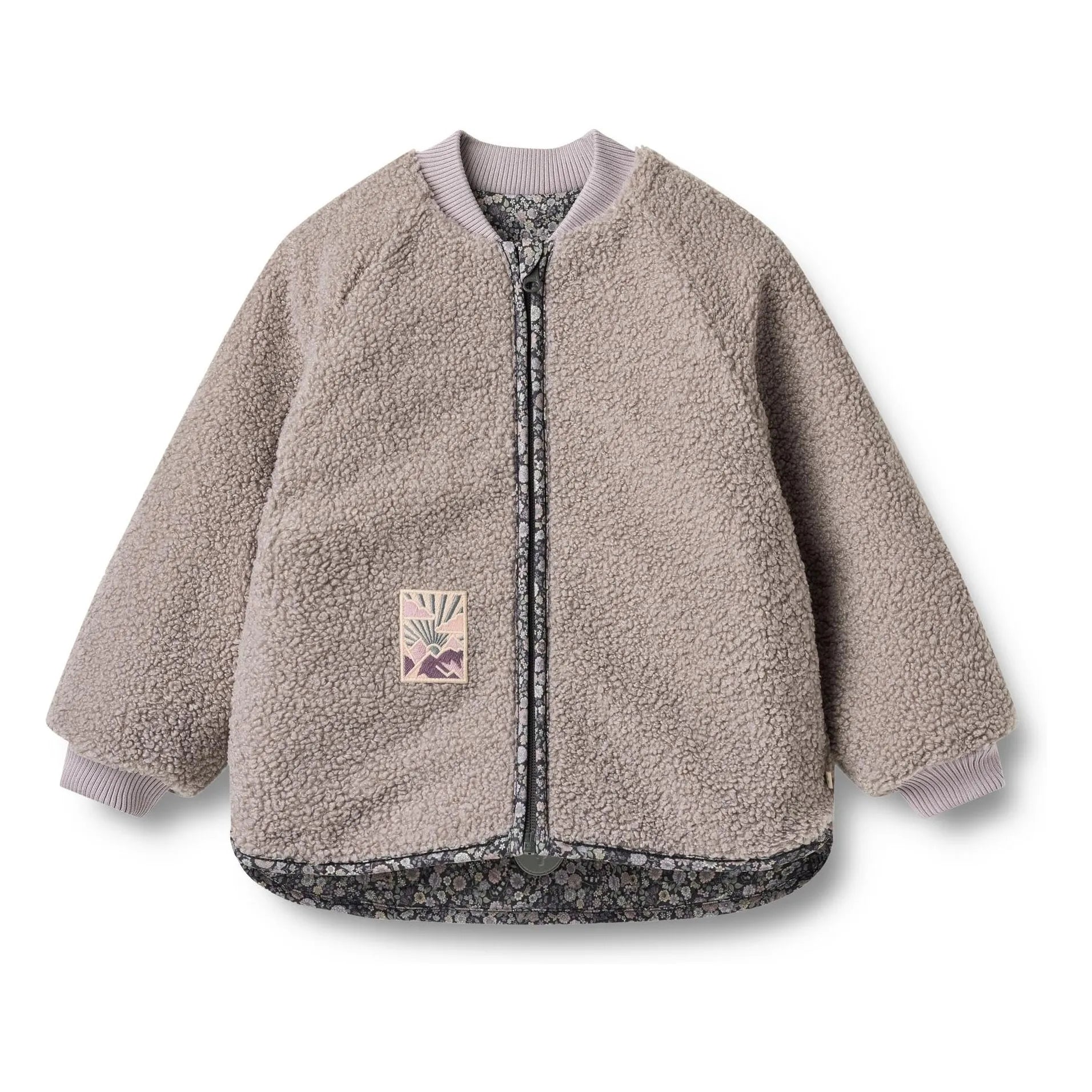 Trigo - Chaqueta reversible Thermo Lake Fibra reciclada | Gris oscuro