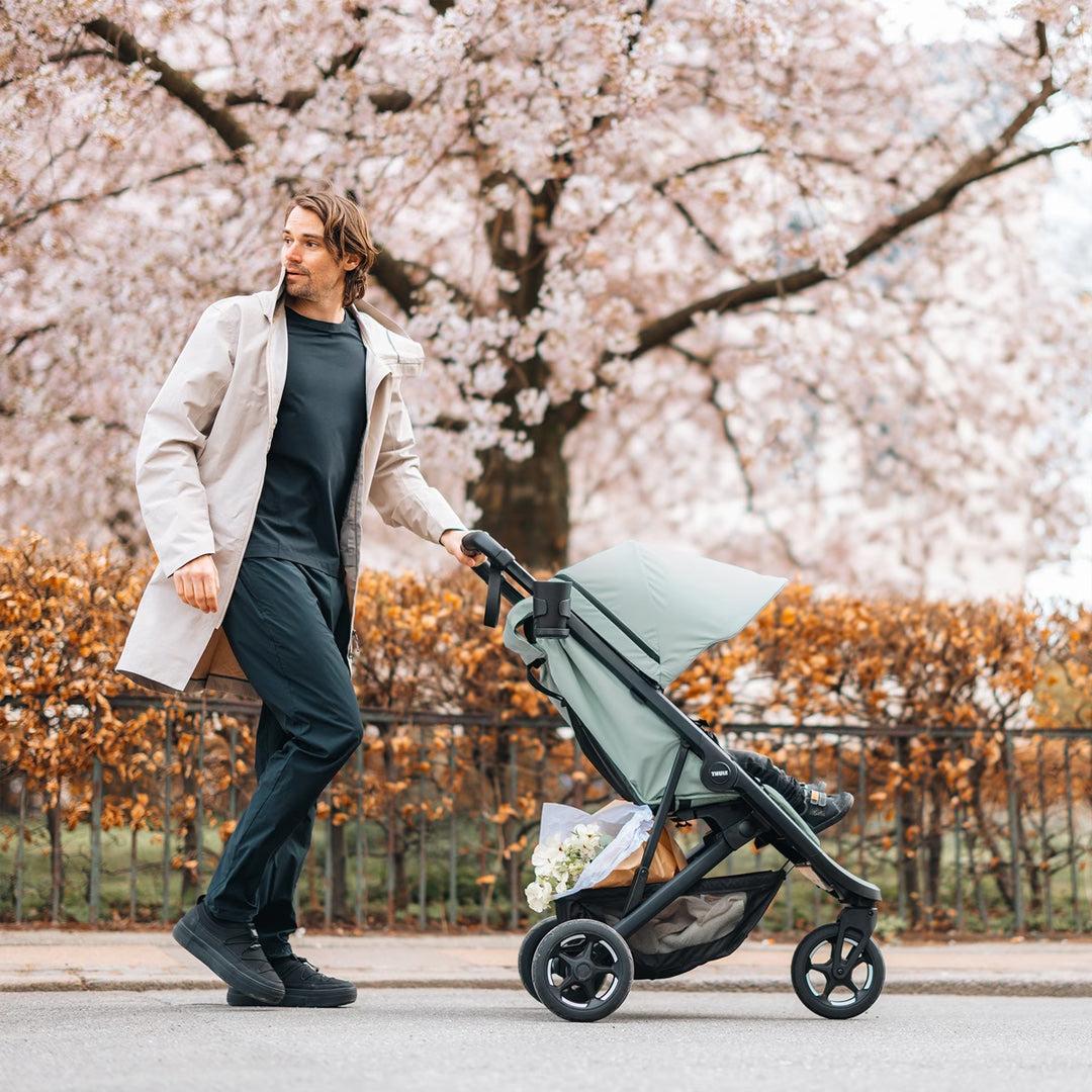 Thule Spring 2 City Stroller - Black-strollers-Black- | Natural Baby Shower