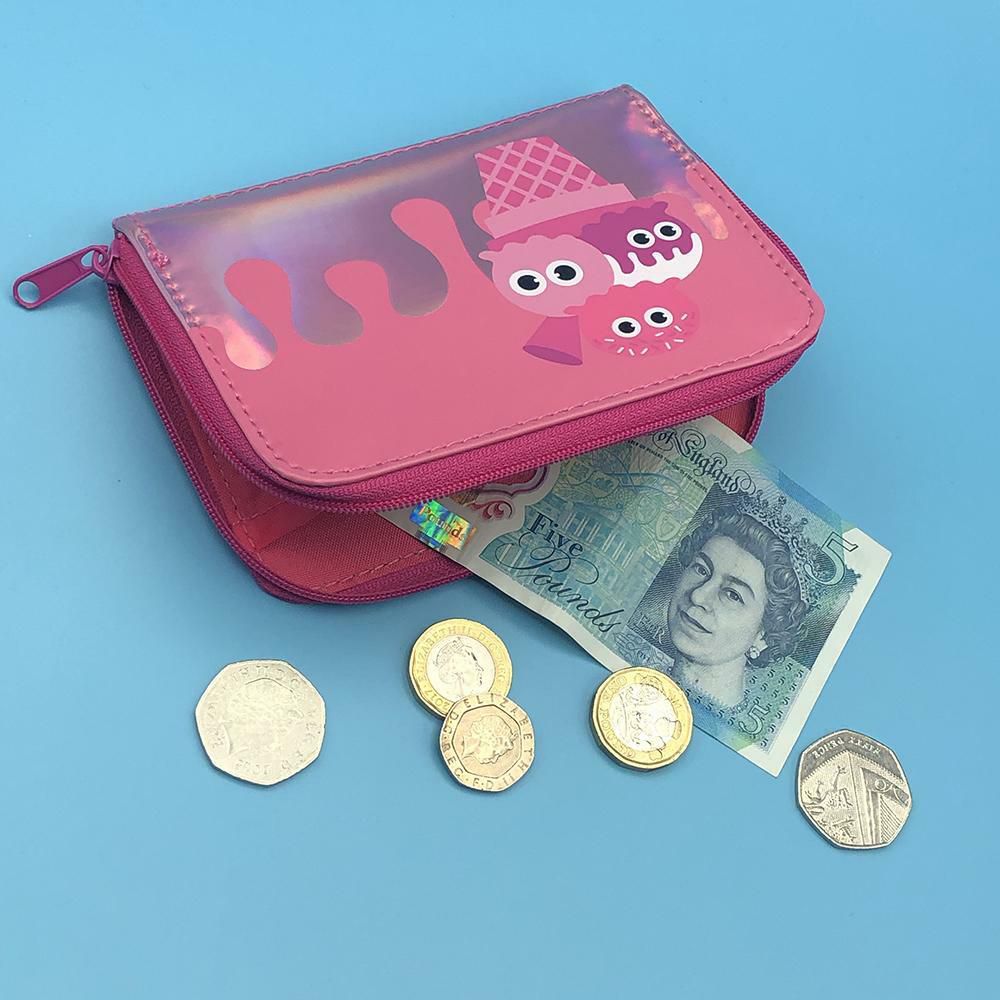 Tinc - Cartera Infantil con Diseño de Helados
