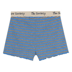 the new society - TNS Shorts de rayas acanaladas | Azul