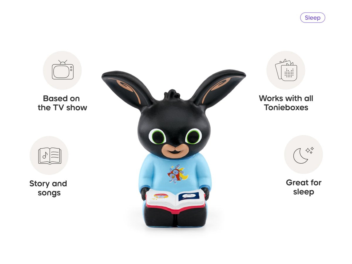 Tonies - Figura de audio en inglés de Bing a la hora de dormir