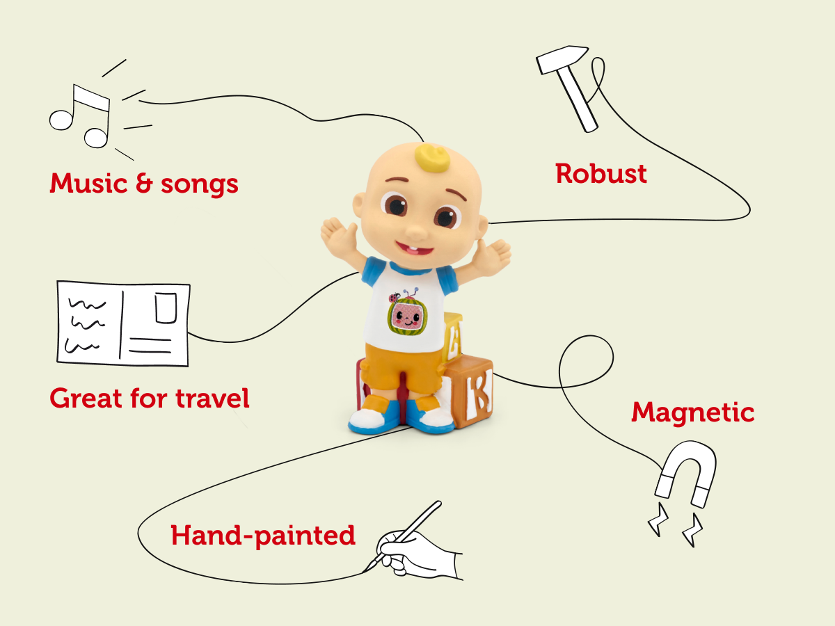 Tonies - Figura de audio en inglés de CoComelon