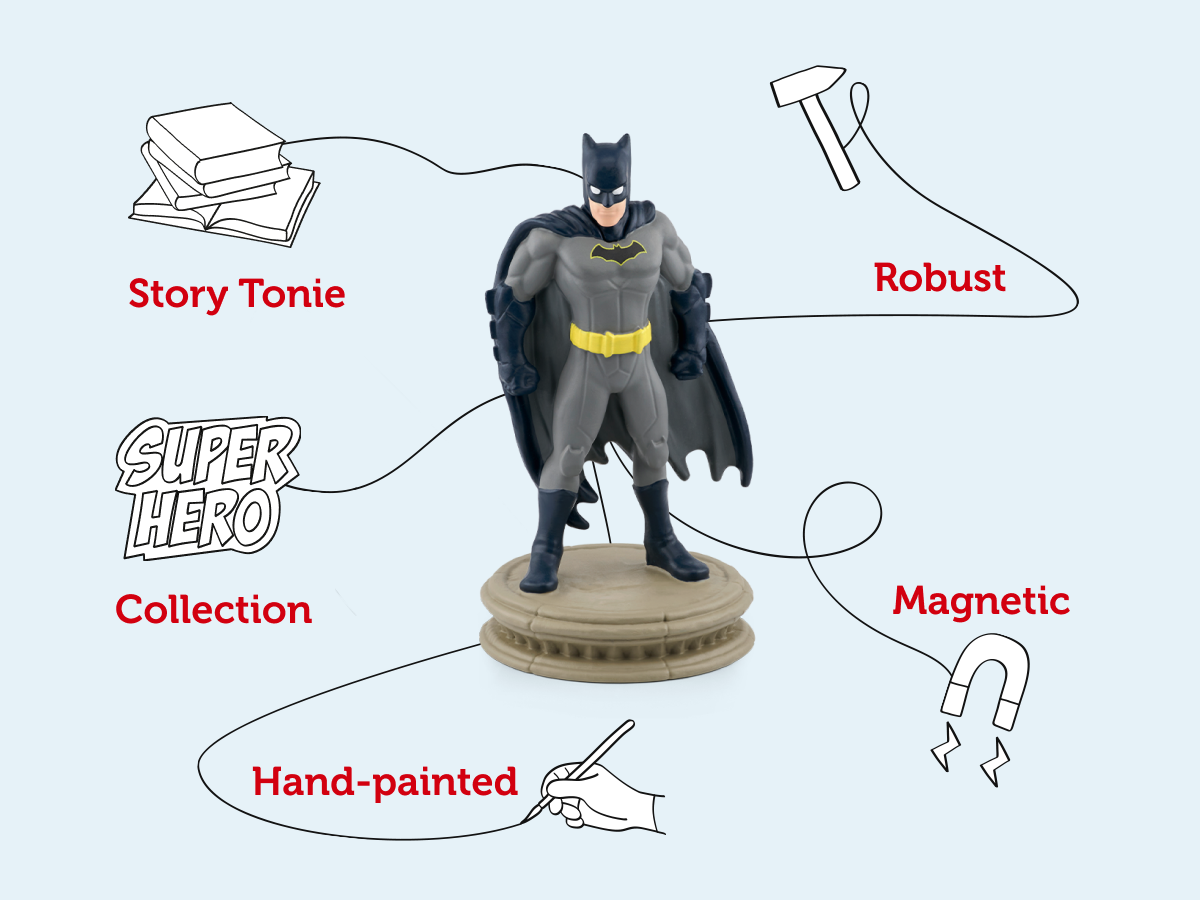 Tonies - Figura de audio de Batman de DC en inglés