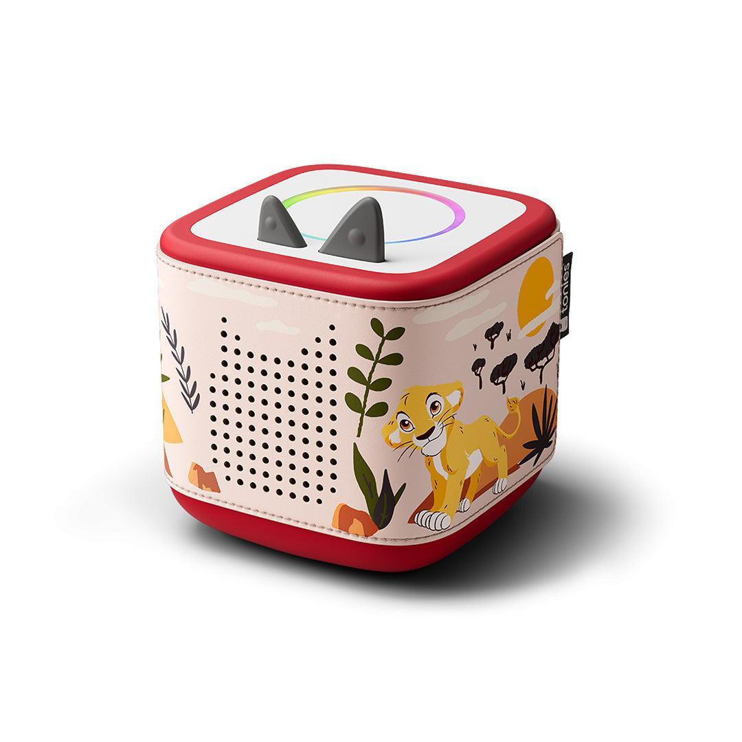 Tonies Disney Lion King Toniebox 2 Sleeve-Audio Player Accessories- | Natural Baby Shower