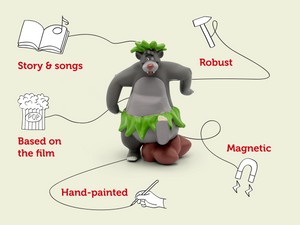 Tonies - Figura de audio en inglés de El libro de la selva de Disney