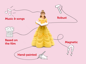 Tonies - Disney Princesas La Bella y la Bestia Figura de Audio en Inglés