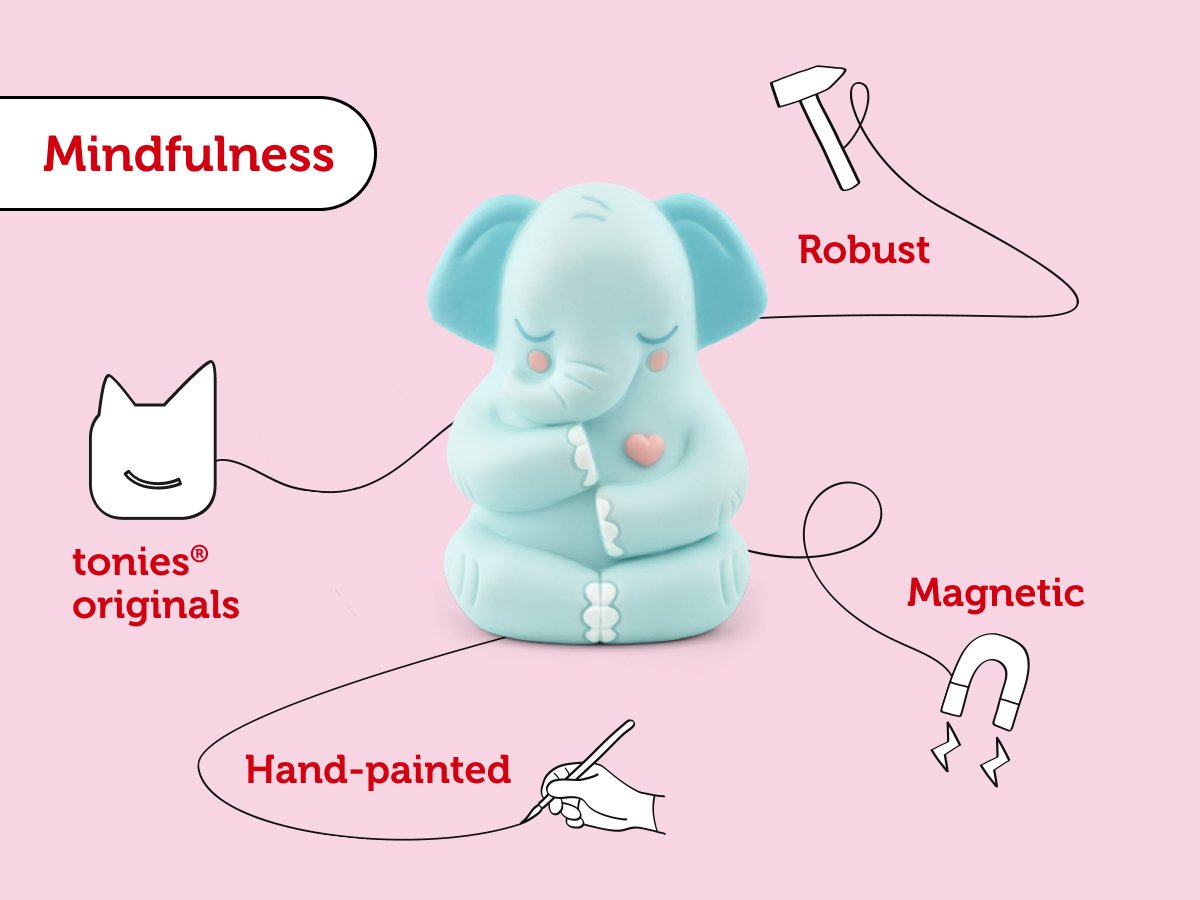 Tonies - Mindfulness: Figura de audio en inglés de afirmaciones con Greta Fil