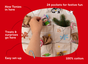 Tonies - Calendario de Adviento con figuras y accesorio de pared