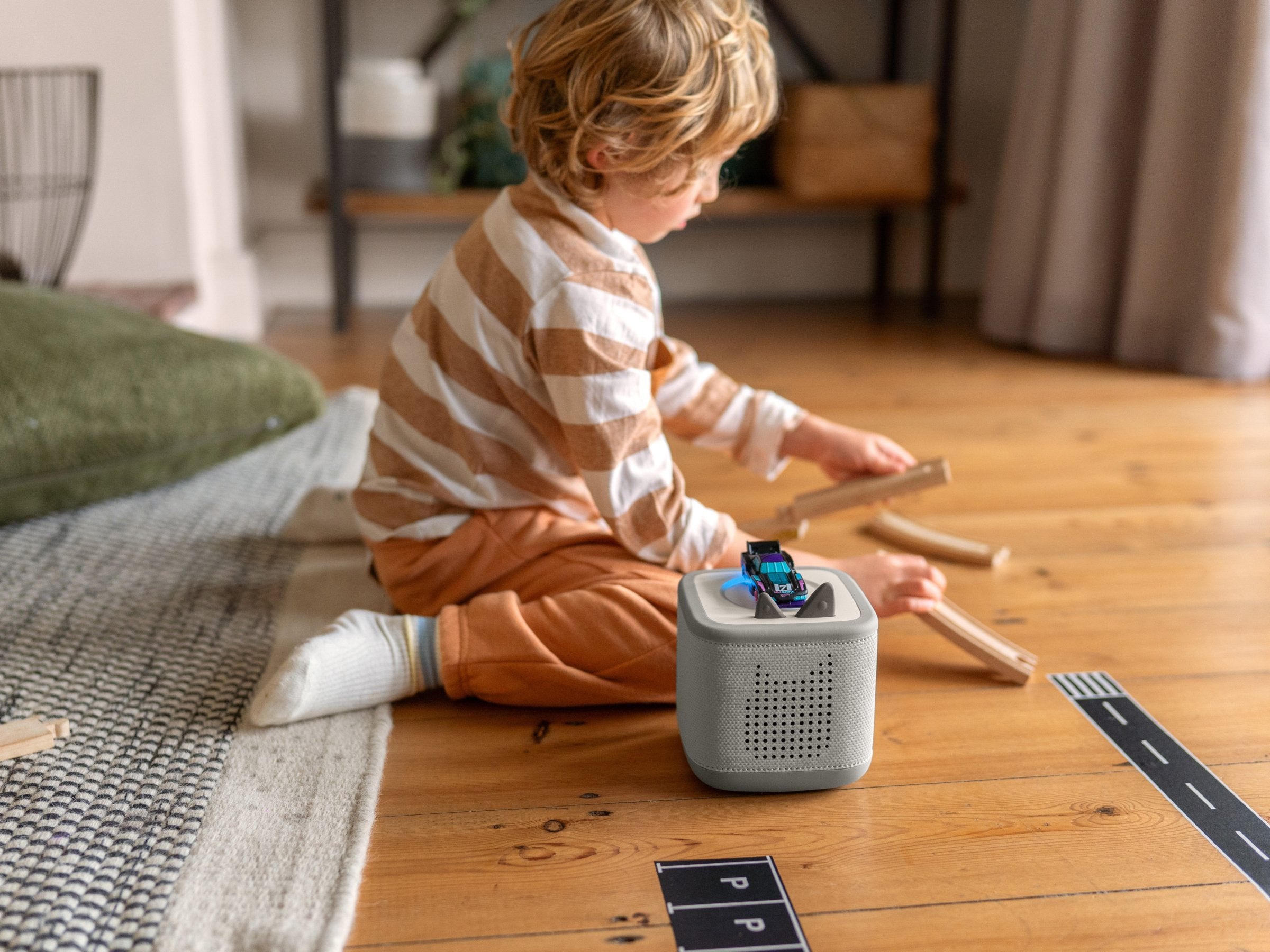 Tonies - Figura de audio con historia en inglés de Hot Wheels