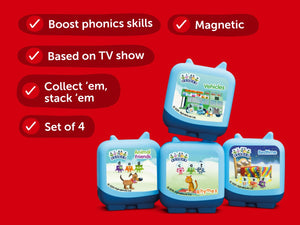 Tonies - Figura de audio Aprendo con Alphablocks en inglés