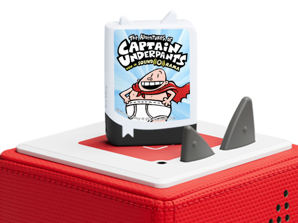 Tonies - Figura de audio Capitán Calzoncillos de Dav Pilkey en inglés