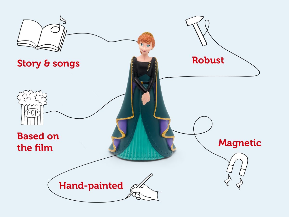 Tonies - Figura de audio de Disney Frozen 2 en inglés