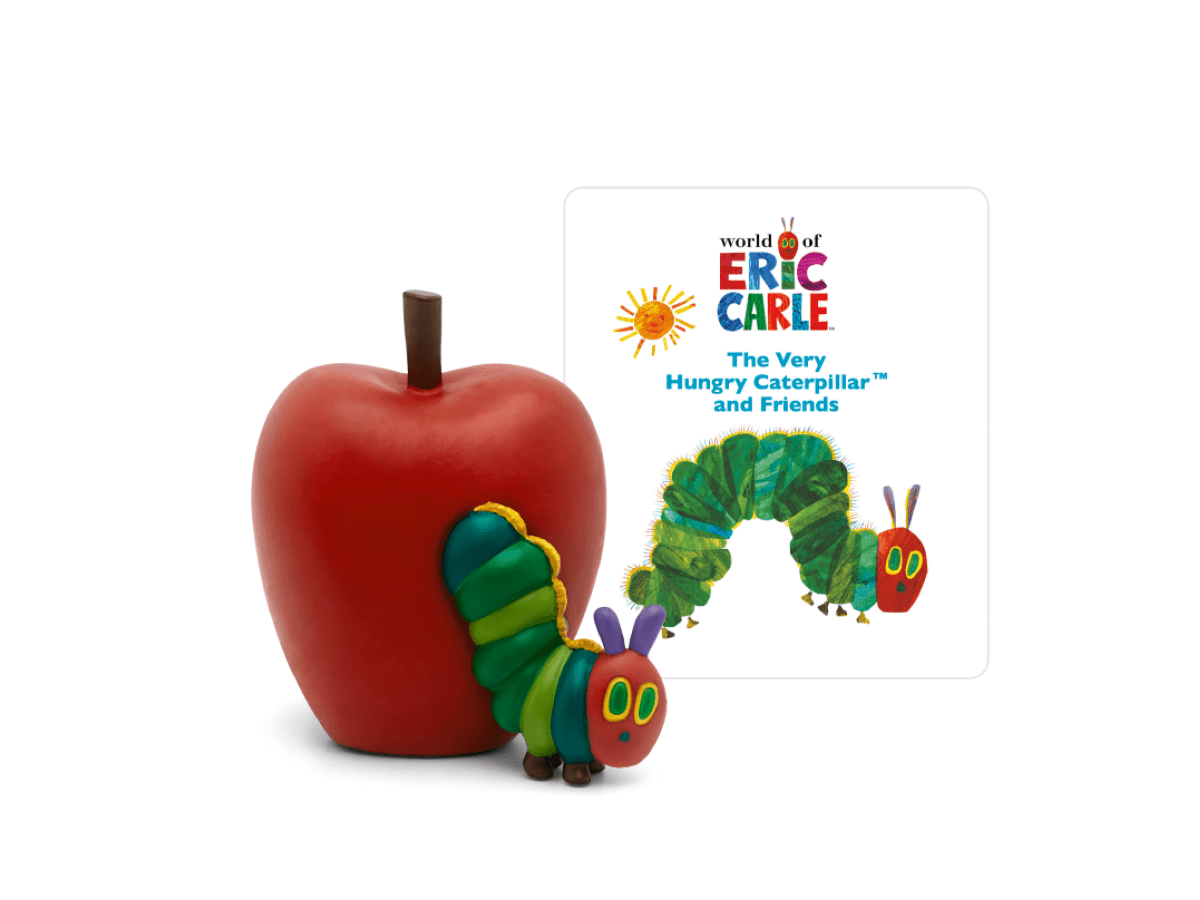 Tonies - Figura de audio en inglés de Eric Carle La oruga muy hambrienta y sus amigos