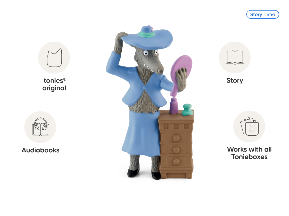 Tonies - Roald Dahl en inglés: figura de audio de rimas, cuentos y canciones