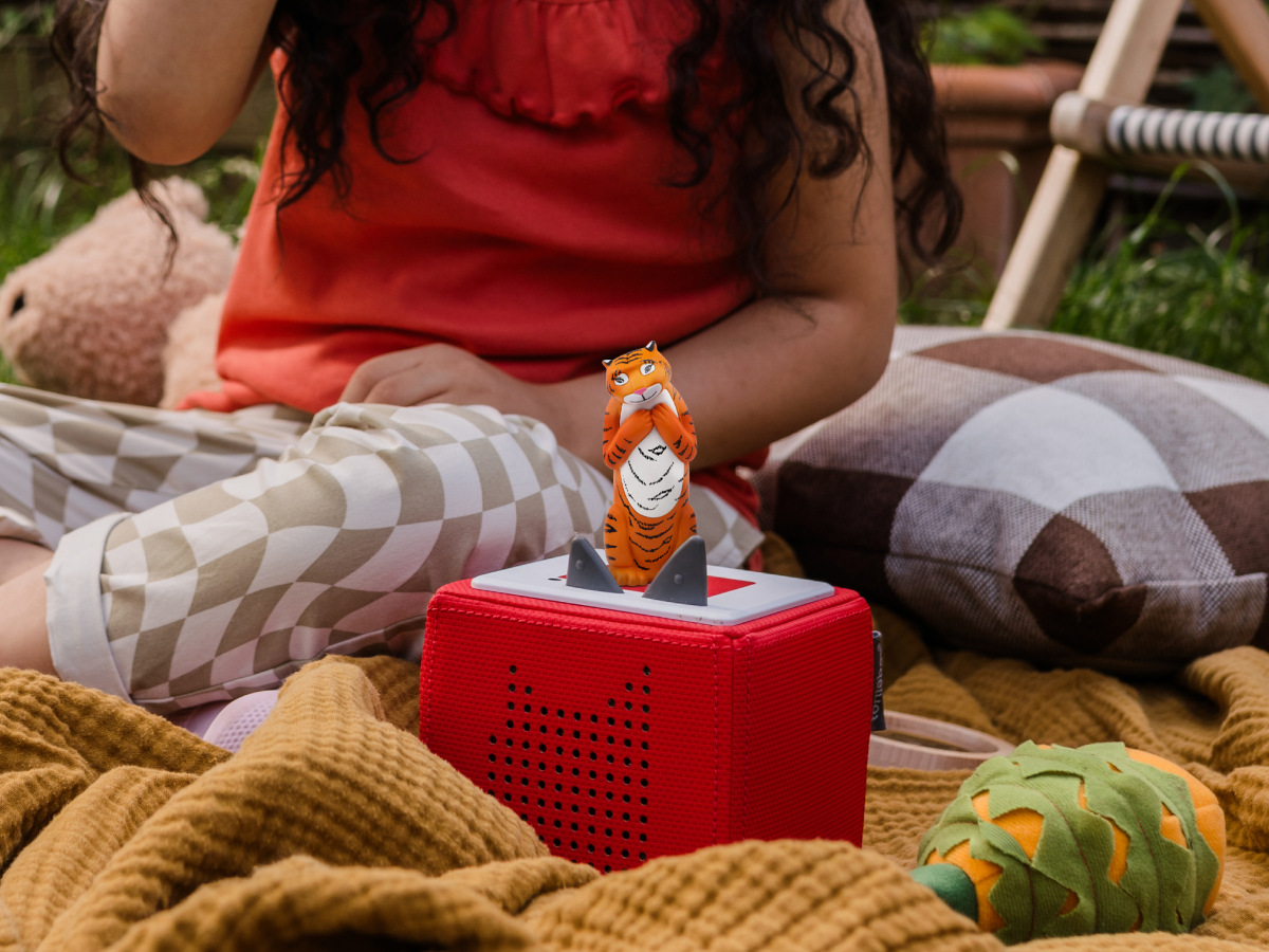 Tonies - Figura de audio en inglés de Judith Kerr El tigre que vino a tomar el té