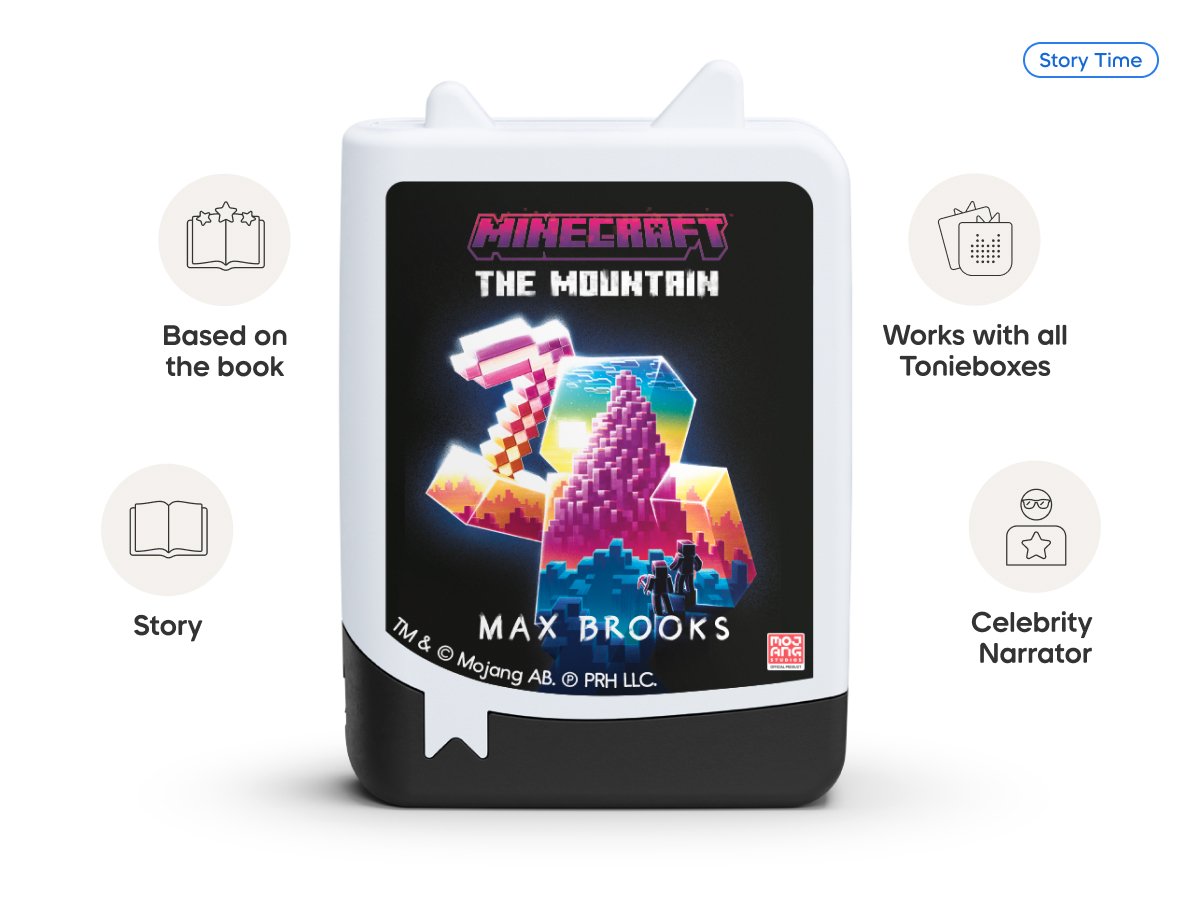 Tonies - Max Brooks Minecraft: The Mountain Figura de audio en inglés