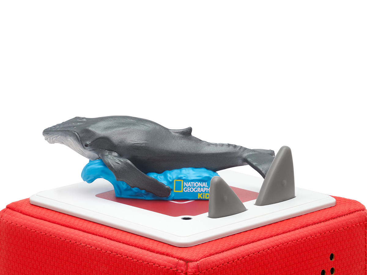 Tonies - Nat Geo Figura de la ballena con audio en inglés