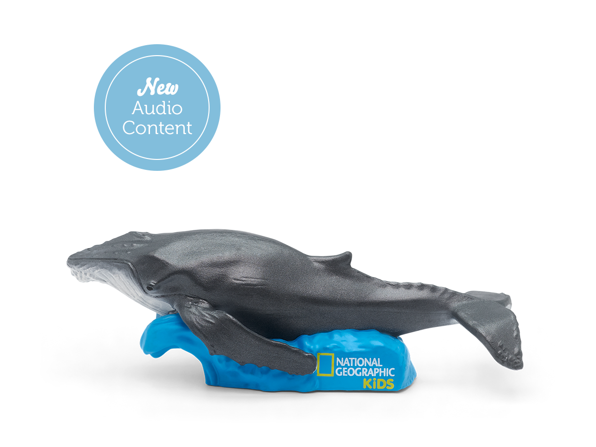 Tonies - Nat Geo Figura de la ballena con audio en inglés