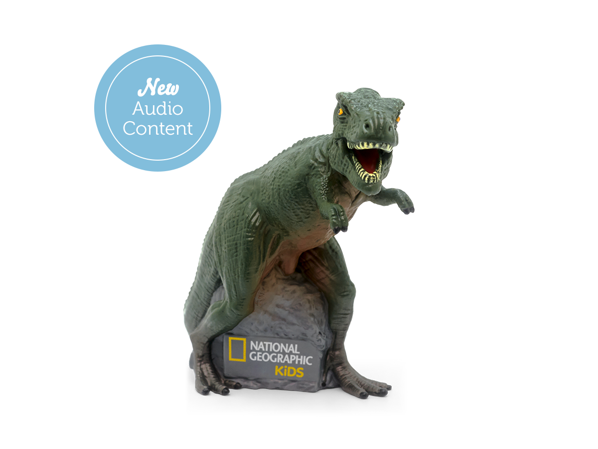 Tonies - Figura de audio en inglés de dinosaurios NAT GEO