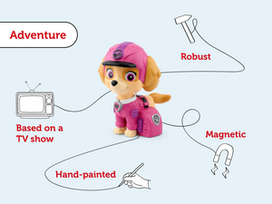 Tonies - La Patrulla Canina Cachorros de la Selva: Figura de Skye con Audio en Inglés