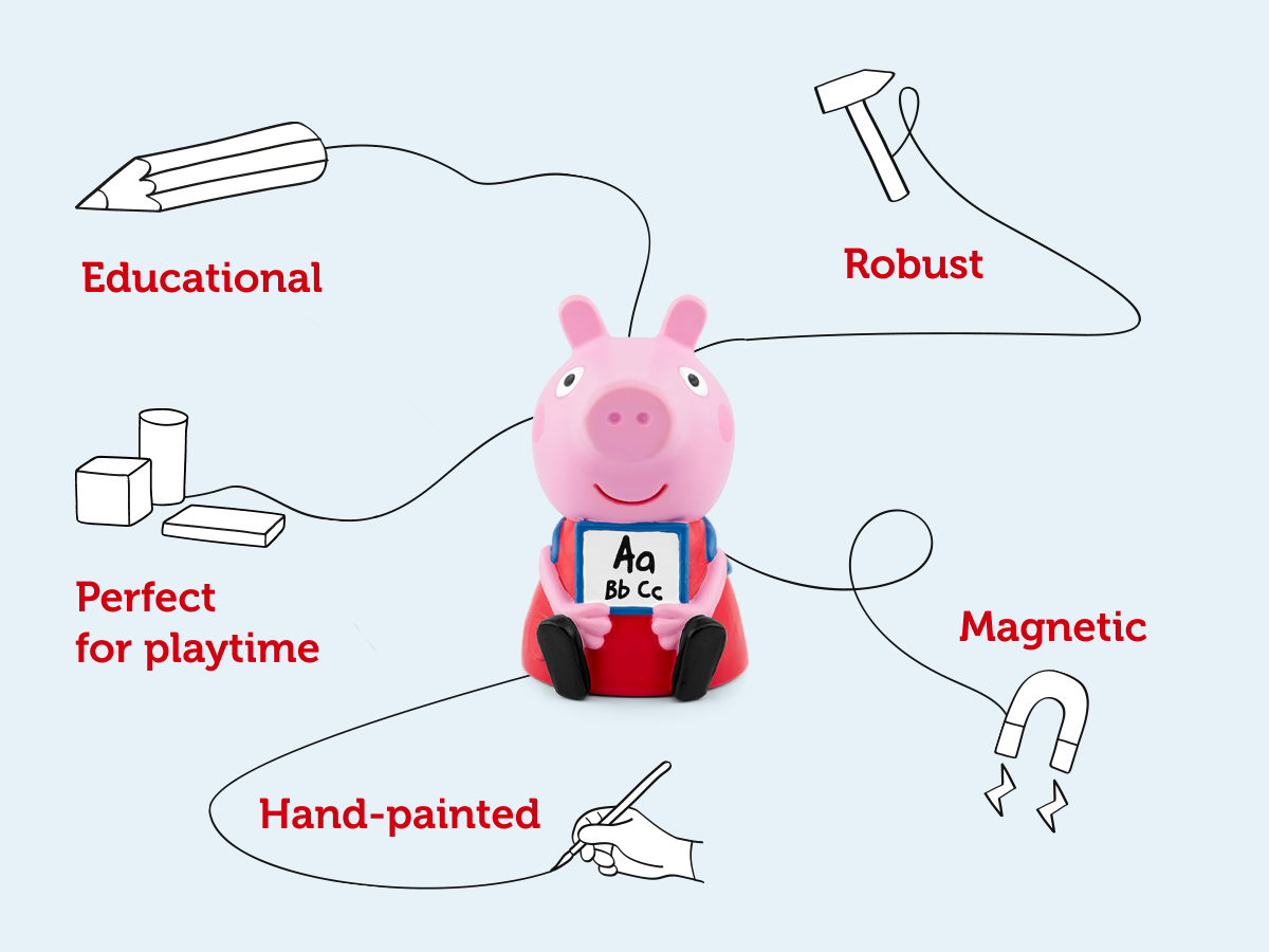Tonies - Aprende inglés con Peppa Pig, Figura de audio