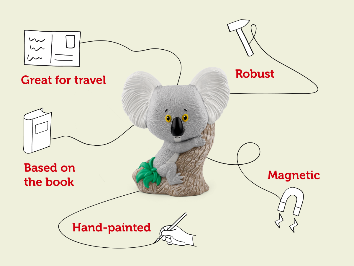 Tonies - Rachel Bright Series The Koala Who Could English Audio Play Figurine